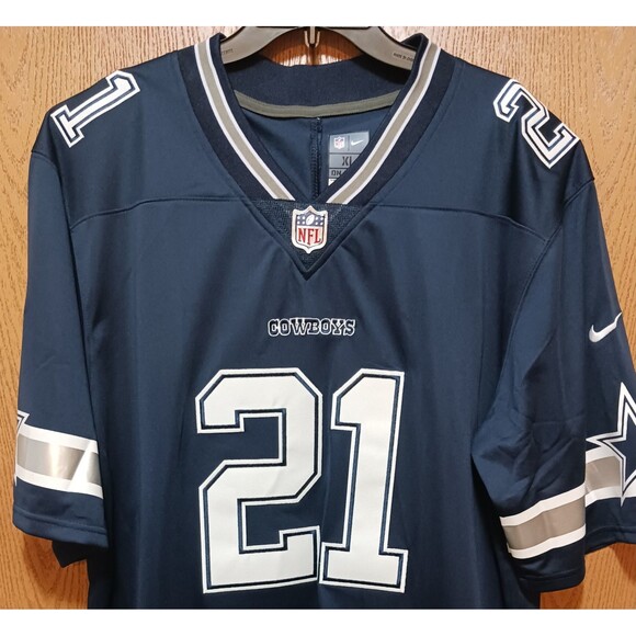 Deion Sanders (Nike)-(Cowboys)-(Jersey)-(Blue)-(Used)-(XL)-$100 - Picture 3 of 10